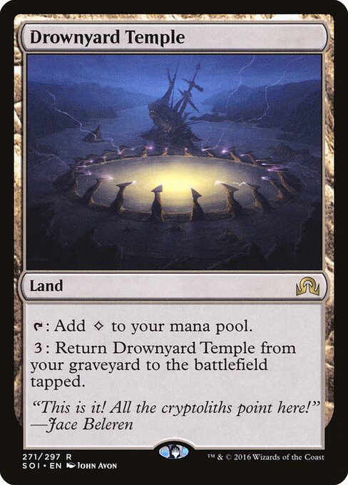 Drownyard Temple SOI-271 Rare Excellent Englisch Foil