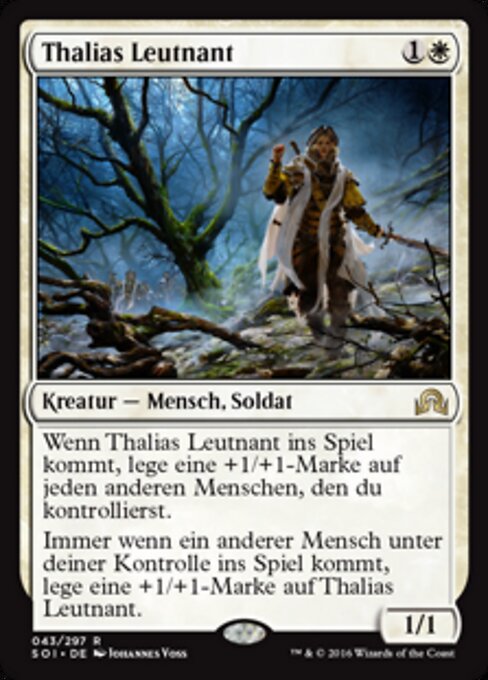 Thalias Leutnant SOI-43 Rare Light Played Deutsch