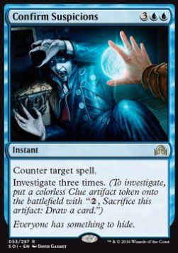 Confirm Suspicions SOI-53 Rare Excellent Englisch