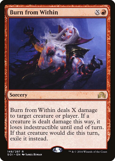 Burn from Within SOI-148 Rare Excellent Englisch