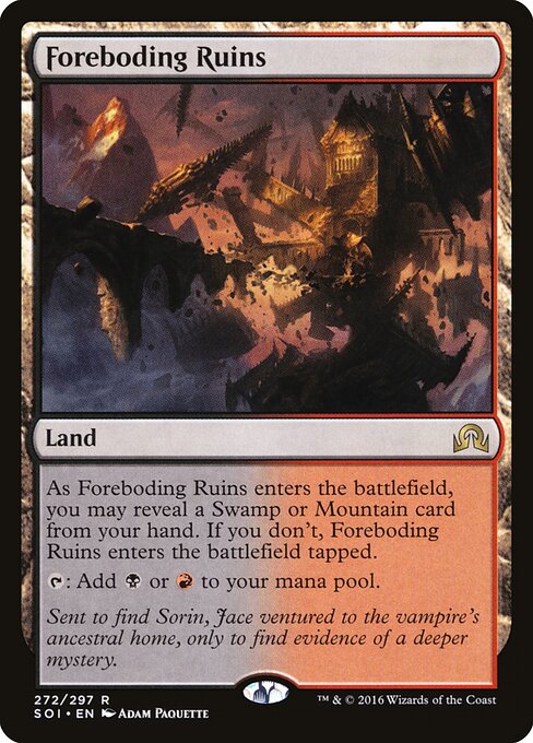 Foreboding Ruins SOI-272 Rare Good Englisch