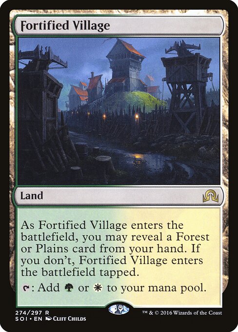 Fortified Village SOI-274 Rare Excellent Englisch