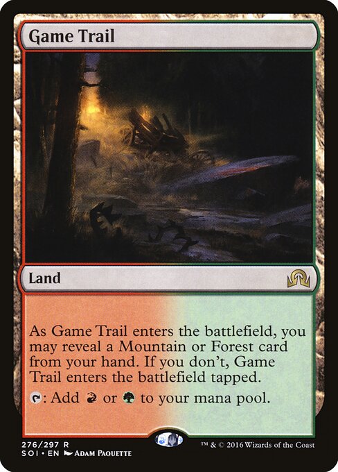 Game Trail SOI-276 Rare Excellent Englisch