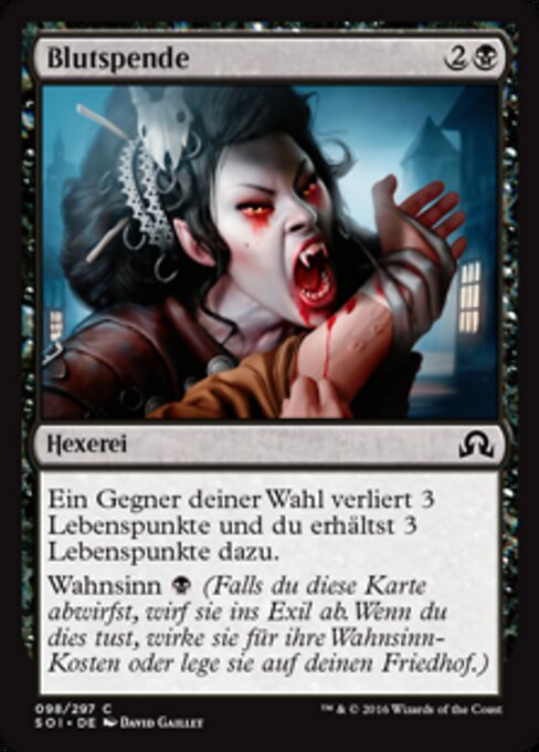 Blutspende SOI-98 Common Light Played Deutsch
