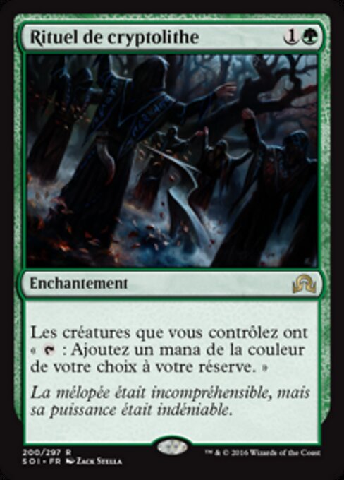 Cryptolith Rite SOI-200 Rare Good Französisch