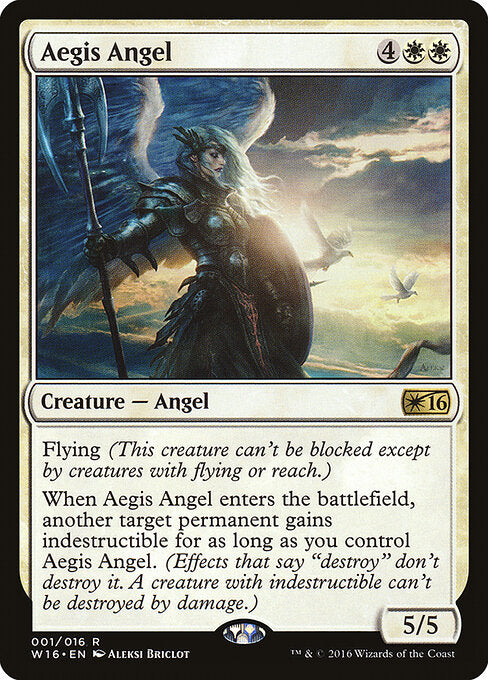 Aegis Angel W16-1 Rare Good Englisch