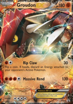 Groudon EX XYPR-42 Promo Good Deutsch