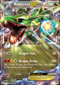 Rayquaza EX XYPR-73 Promo Near Mint Deutsch
