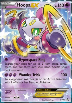 Hoopa EX XYPR-85 Promo Excellent Deutsch