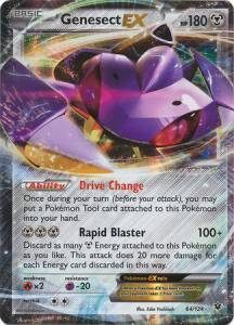 Genesect EX FCO-64 Ultra Rare Excellent Deutsch