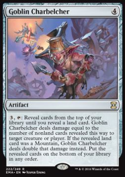 Goblin Charbelcher EMA-222 Rare Excellent Englisch Foil