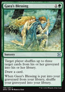 Gaea's Blessing EMA-168 Uncommon Excellent Englisch