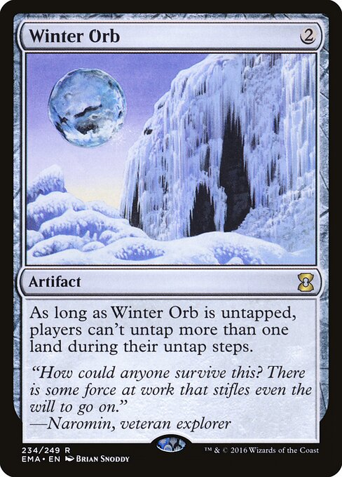 Winter Orb EMA-234 Rare Good Englisch