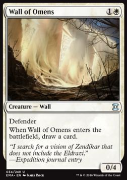 Wall of Omens EMA-34 Uncommon Excellent Englisch