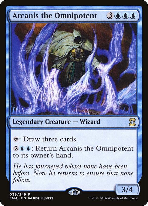 Arcanis the Omnipotent EMA-39 Rare Excellent Englisch Foil