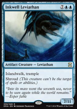 Tintenfass-Leviathan EMA-56 Rare Excellent Englisch