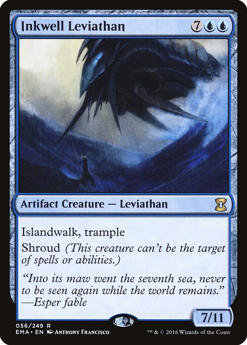 Tintenfass-Leviathan EMA-56 Rare Excellent Englisch Foil