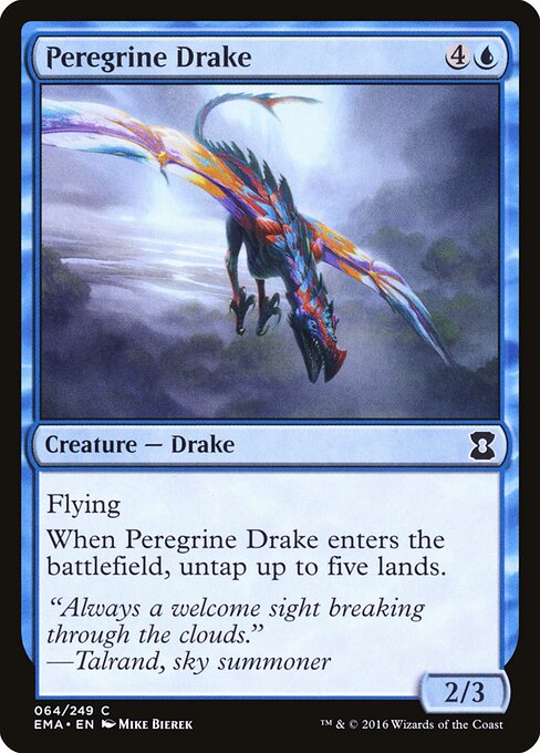 Peregrine Drake EMA-64 Common Excellent Englisch