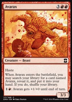 Avarax EMA-117 Common Excellent Englisch Foil