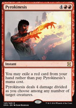 Pyrokinese EMA-143 Rare Excellent Englisch