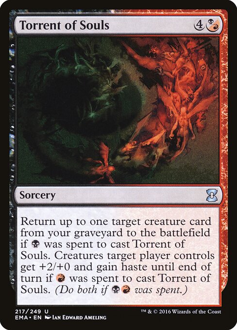 Torrent of Souls EMA-217 Uncommon Excellent Englisch Foil