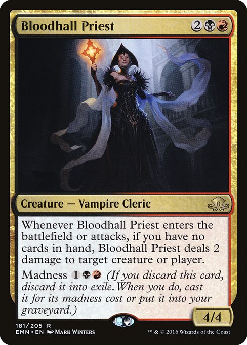 Bloodhall Priest EMN-181 Rare Excellent Englisch