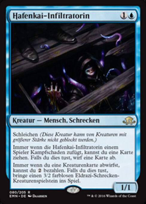 Hafenkai-Infiltratorin EMN-80 Rare Good Deutsch