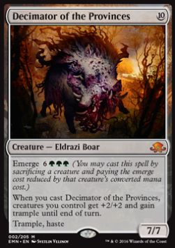 Dezimierer der Provinzen EMN-2 Mythic Light Played Deutsch
