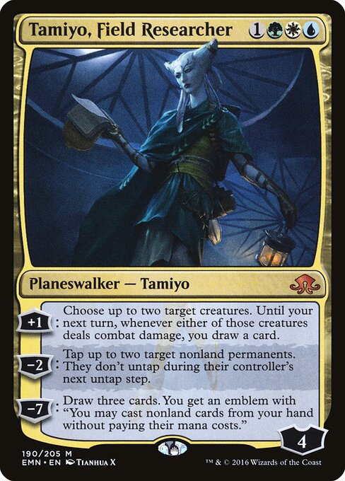 Tamiyo, Field Researcher EMN-190 Mythic Good Englisch