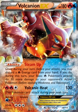 Volcanion EX STS-26 Ultra Rare Excellent Englisch