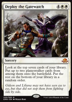 Deploy the Gatewatch EMN-20 Mythic Excellent Englisch