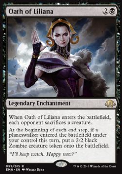 Oath of Liliana EMN-99 Rare Excellent Englisch