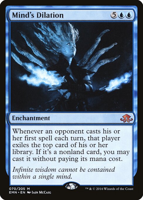 Mind's Dilation EMN-70 Mythic Good Englisch