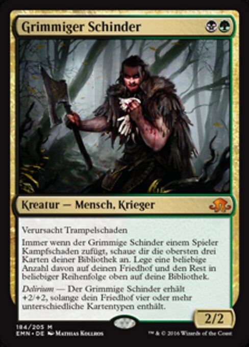 Grimmiger Schinder EMN-184 Mythic Excellent Deutsch