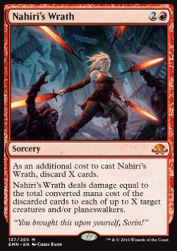Nahiri's Wrath EMN-137 Mythic Excellent Englisch