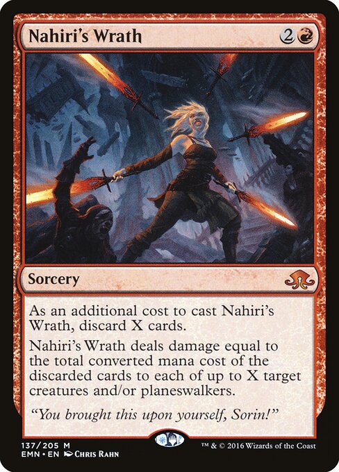 Nahiri's Wrath EMN-137 Mythic Excellent Englisch