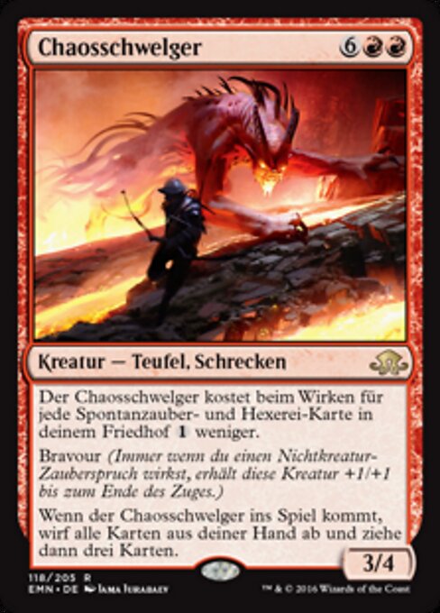 Chaosschwelger EMN-118 Rare Good Deutsch