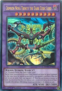 Crimson Nova-Dreiheit der finstere kubische Herrscher (V.1) MVP1-040 Ultra Rare Excellent Deutsch 1. Auflage