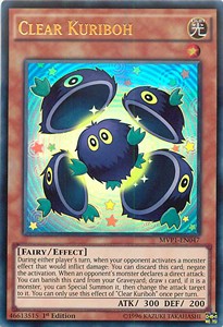 Durchsichtiger Kuriboh (V.1) MVP1-047 Ultra Rare Excellent Deutsch 1. Auflage