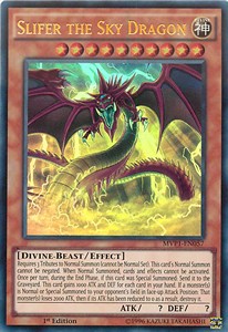 Slifer der Himmelsdrache (V.1) MVP1-057 Ultra Rare Good Deutsch 1. Auflage
