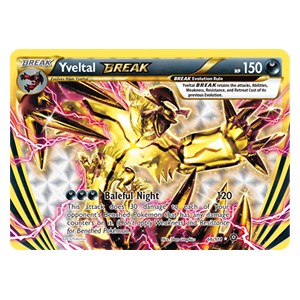 Yveltal BREAK STS-66 Holo Rare Excellent Deutsch