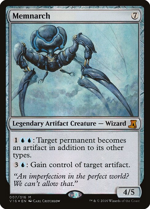 Memnarch V16-7 Mythic Excellent Englisch Foil
