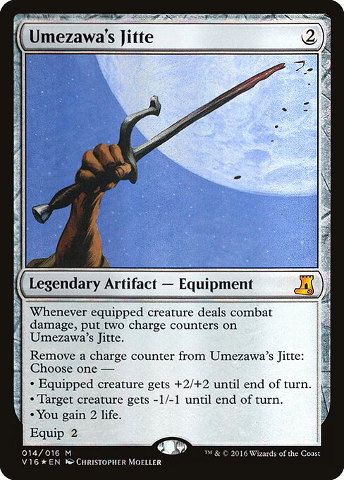 Umezawas Jitte V16-14 Mythic Excellent Englisch Foil