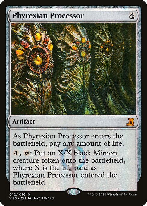 Phyrexianischer Verwerter V16-12 Mythic Good Englisch Foil