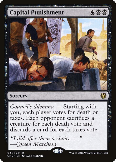 Capital Punishment CN2-40 Rare Excellent Englisch Foil