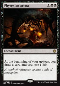 Phyrexian Arena CN2-144 Rare Excellent Englisch