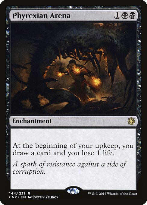 Phyrexian Arena CN2-144 Rare Excellent Englisch