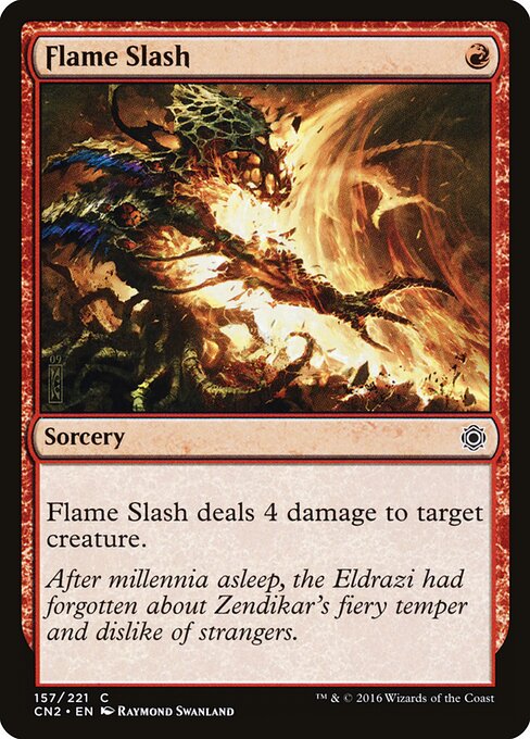 Flame Slash CN2-157 Common Excellent Englisch