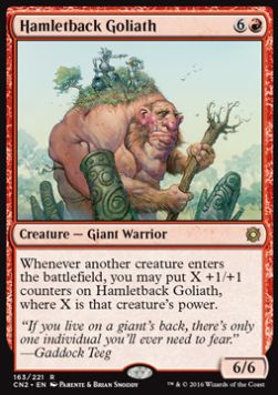 Häuserschleppender Goliath CN2-163 Rare Excellent Englisch Foil