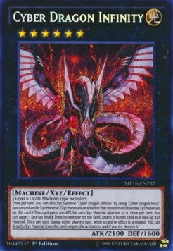 Cyber Drache Unendlichkeit MP16-237 Secret Rare Excellent Deutsch 1. Auflage